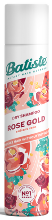 BATISTE Rose Gold sausais šampūns, 200 ml