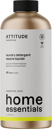 ATTITUDE Geranium & Lemongrass šķidrais veļas mazgāšanas līdzeklis, 1000 ml