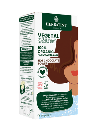 HERBATINT Vegetal Color, Hot Chocolate Power maska matiem, 100 g