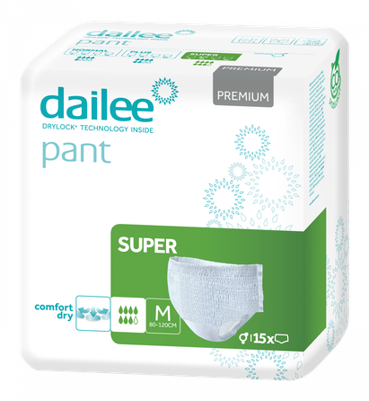 DAILEE Pant Premium Super M biksītes, 15 gab.