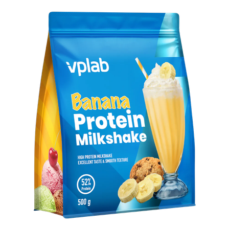 VPLAB Protein Milkshake Banana pulveris, 500 g