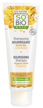 SO BIO ETIC Organic Shea Butter šampūns, 250 ml