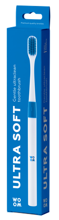 WOOM Ultra Soft Zila zobu birste, 1 gab.