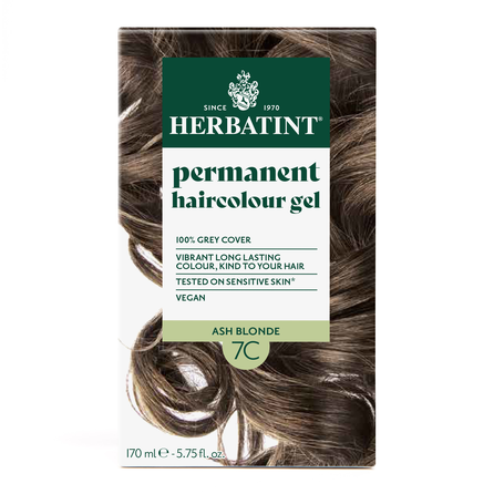 HERBATINT 7C Ash Blonde matu krāsa, 170 ml