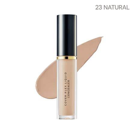 BOM Cover Flex Liquid #23 Natural šķidrs konsīleris, 5.5 g