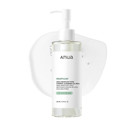 ANUA Heartleaf Pore Control Cleansing Mild attīroša eļļa, 200 ml