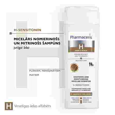 PHARMACERIS Ph H-Sensitonin šampūns, 250 ml