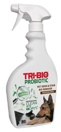 TRI-BIO Probiotiskais Biolīdzeklis Mājdzīvnieku Smaku Un Traipu Likvidēšanai izsmidzināms līdzeklis, 420 ml