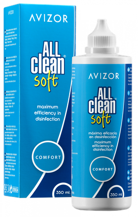 AVIZOR All Clean šķīdums kontaktlēcām, 350 ml