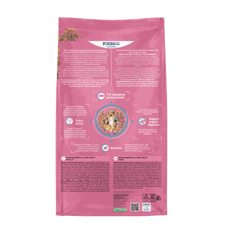 FORZA10 Maintenance Adult All Size Ar Cūku, Suņiem sausā barība, 2 kg