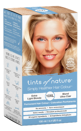 TINTS OF NATURE T10XL Extra Light Blonde matu krāsa, 130 ml