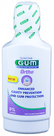 GUM Ortho mutes skalojamais līdzeklis, 300 ml