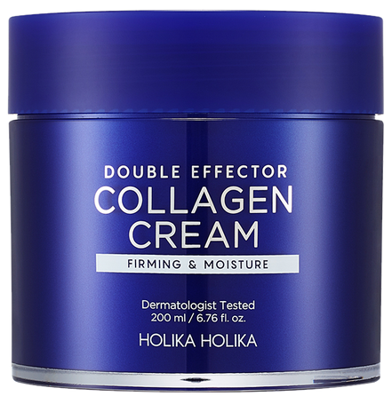 HOLIKA HOLIKA Double Effector Collagen Cream sejas krēms, 200 ml