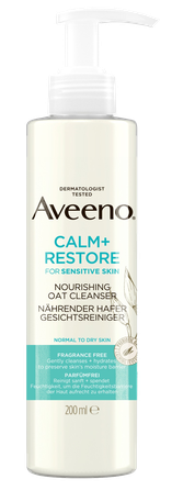 AVEENO Calm+Restore Nourishing Oat attīrošs līdzeklis, 200 ml