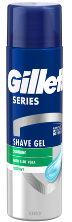 GILLETTE Series Sensitive skūšanas želeja, 200 ml