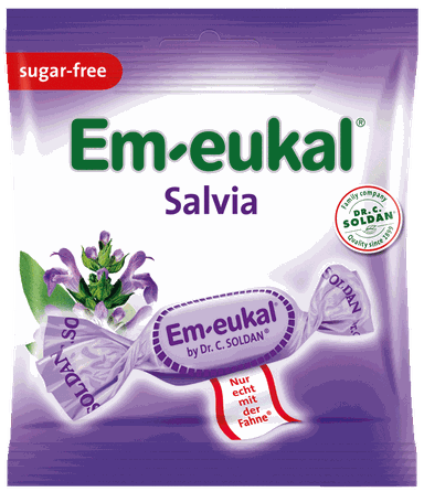 DR. SOLDAN Salvia sugar-free konfektes, 50 g