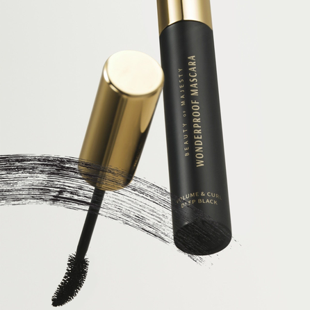 BOM Wonderproof Volume&curl 01 Deep Black uzacu tuša, 8 g
