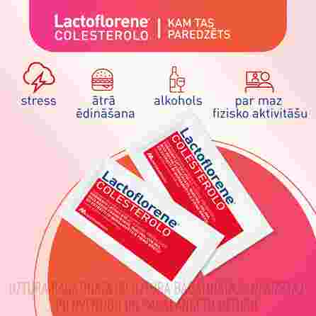 LACTOFLORENE Colesterolo pulveris iekšķīgi lietojama šķīduma pagatavošanai, 20 gab.