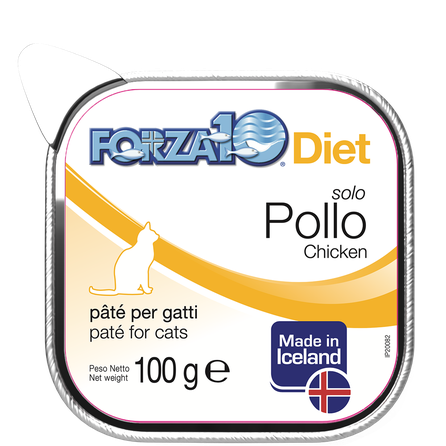 FORZA10 Solo Diet Vista, Kaķiem pastēte, 100 g