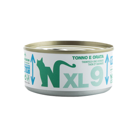 NATURAL CODE XL9  Tuncis Un Jūras Asaris mitrā barība, 170 g