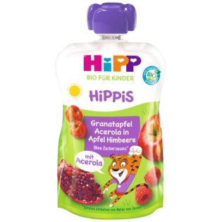 HIPP ābolu, aveņu, granātābolu, no 1gada biezenis, 100 g