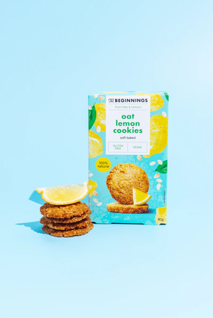 THE BEGINNINGS Citronu auzu cepumi, 80 g
