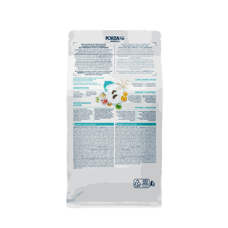 FORZA10 Monodiet Adult Cat Ar Zivi, Kaķiem sausā barība, 400 g