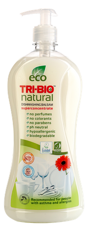 TRI-BIO Natural Balm trauku mazgāšanas līdzeklis, 840 ml
