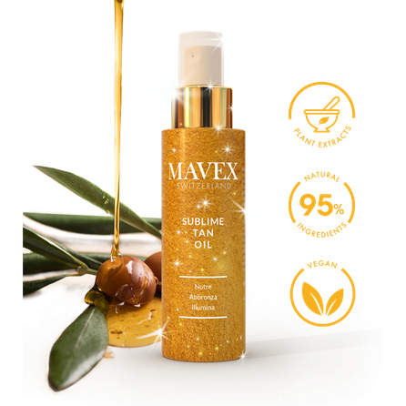 MAVEX Sublime Tan ķermeņa eļļa, 100 ml