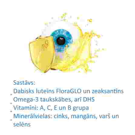 SUPER OPTIC kapsulas, 60 gab.