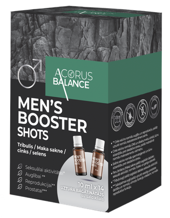 ACORUS BALANCE Booster Shots 10 ml pudelītes, 14 gab.