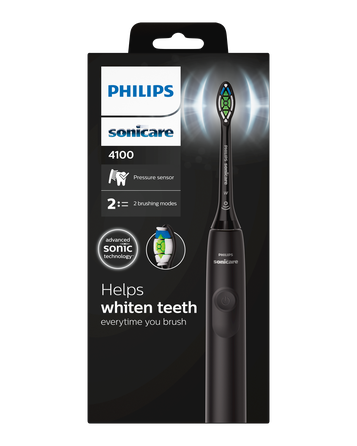 PHILIPS Sonicare 4100HX3681/54(melna) elektriskā zobu birste, 1 gab.