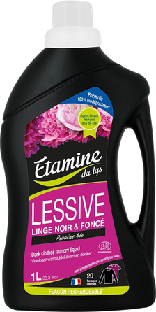 ETAMINE DU LYS Melniem Un Tumšiem Audumiem, Peoniju Aromāts šķidrais veļas mazgāšanas līdzeklis, 1000 ml