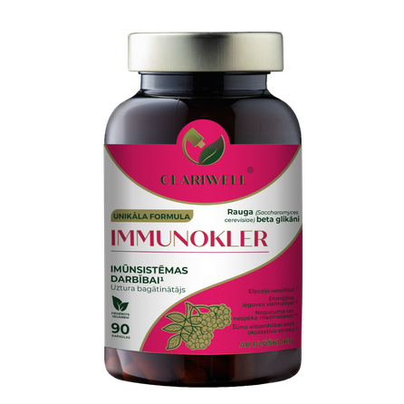 CLARIWELL Immunokler Imunitātei kapsulas, 90 gab.