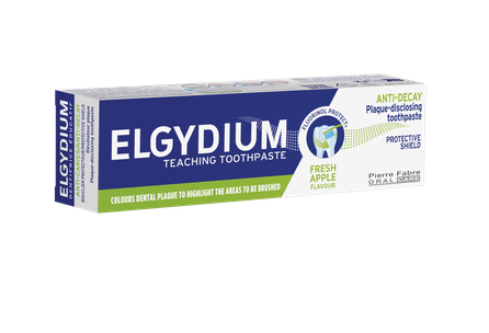 ELGYDIUM Plaque-Disclosing Mācību zobu pasta, 50 ml