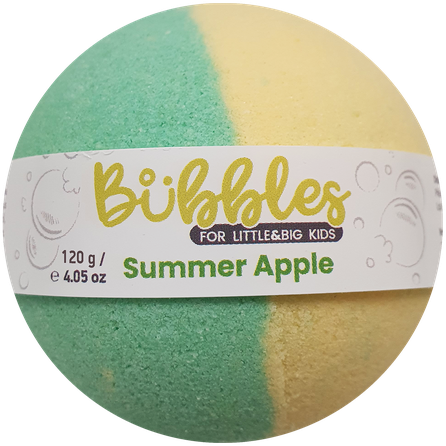 BUBBLES Summer Apple bumba vannai, 120 g
