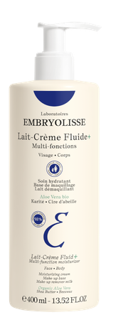 EMBRYOLISSE Lait-Crème Fluid Multipurpose Moisturizing Nourishing ķermeņa pieniņš, 400 ml