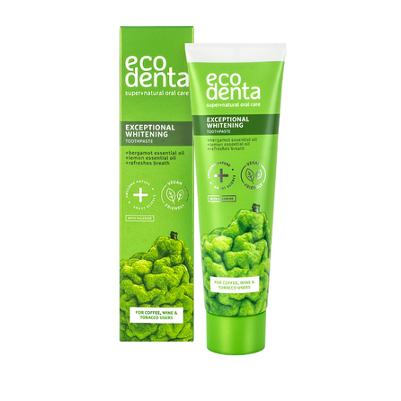 ECODENTA With Bergamot And Lemon Essential Oils zobu pasta, 100 ml