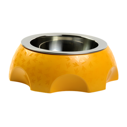 KIWI WALKER Cheese, Oranža, M bļoda, 1 gab.