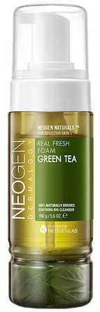 NEOGEN Dermalogy Real Fresh Foam - Green Tea attīrošas putas, 120 g