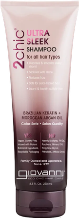 GIOVANNI 2chic Ultra Sleek šampūns, 250 ml