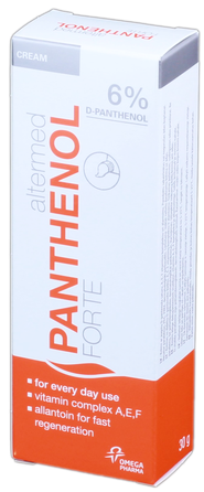 PANTHENOL Altermed Forte 6 % sejas krēms, 30 g