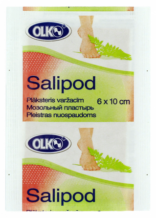 OLKO  6x10 cm varžacu plāksteris, 1 gab.