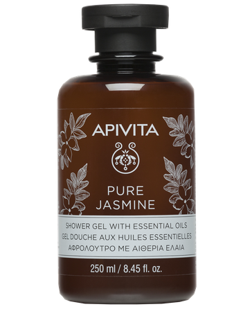 APIVITA Pure Jasmine with Essential Oils with Jasmine dušas želeja, 250 ml