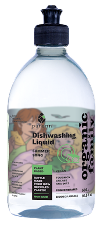 PURENN Summer Song Ar Laimu trauku mazgāšanas līdzeklis, 500 ml