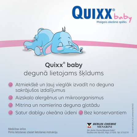 QUIXX  Baby deguna pilieni, 10 ml