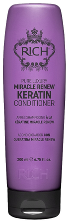 RICH Pure Luxury Miracle Renew Keratin matu kondicionieris, 200 ml