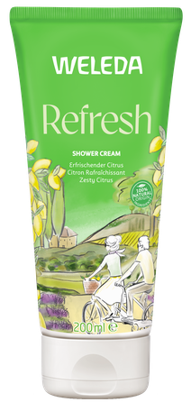 WELEDA Refresh dušas krēms, 200 ml