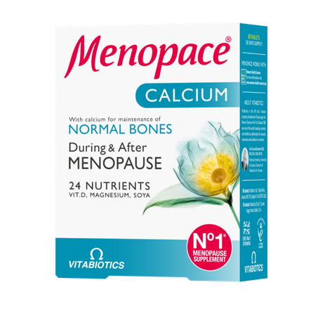 MENOPACE Calcium tabletes, 60 gab.