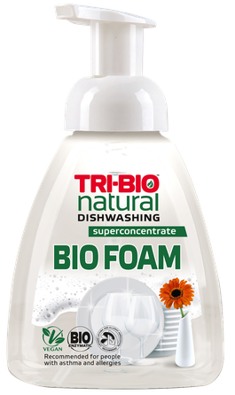 TRI-BIO Natural Bio Foam trauku mazgāšanas līdzeklis, 300 ml